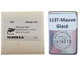 Mavala Fard à Paupières Poudre Duo Satin Mauve Glacé 1.2 g - Testeur - Maquillage Yeux pour Femmes