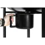 Fieldmann Barbecue au charbon de bois FZG 1004 - Grill de jardin avec surface de cuisson 54.5 cm, cendrier amovible et roulettes