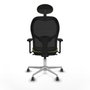 Piqueras y Crespo Chaise de Bureau avec Appui-tête Jorquera 3D086G1 Vert