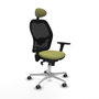 Piqueras y Crespo Chaise de Bureau avec Appui-tête Jorquera 3D086G1 Vert