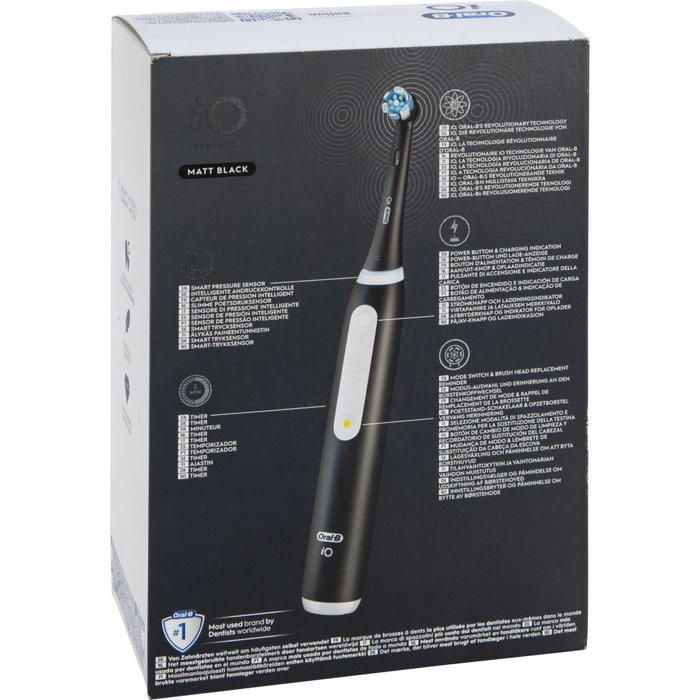 Oral-B iO Series 3 Noir Mat avec Étui de Voyage