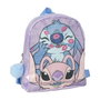 Cerdá Mochila Casual Fantasia Stitch 19 x 23 x 8 cm - Sac à dos pour enfants (3 ans et plus) - Couleur Violet