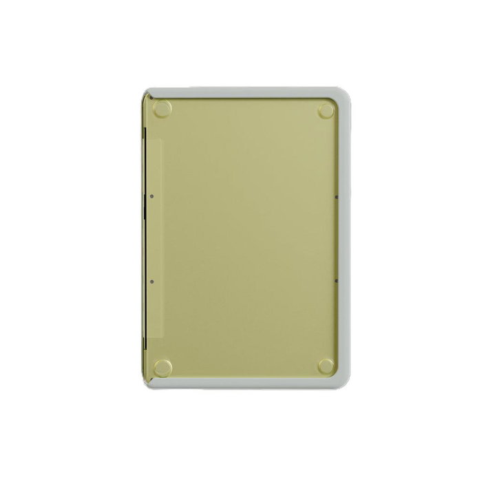 Targus HyperShield Coque Bumper pour ordinateur portable 13 pouces, Transparent et Blanc