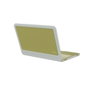 Targus HyperShield Coque Bumper pour ordinateur portable 13 pouces, Transparent et Blanc