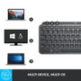 Logitech MX Keys Mini Clavier sans fil rétroéclairé Graphite