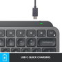 Logitech MX Keys Mini Clavier sans fil rétroéclairé Graphite