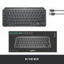 Logitech MX Keys Mini Clavier sans fil rétroéclairé Graphite