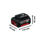 Bosch Professional Set 2 batteries GBA 18V 5,0Ah + Chargeur GAL 1880 CV