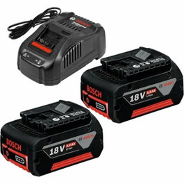 Bosch Professional Set 2 batteries GBA 18V 5,0Ah + Chargeur GAL 1880 CV