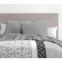 Home Linge Passion Lot de 2 taies d'oreiller Microfibre Gris Clair 63 x 63 cm