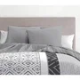 Home Linge Passion Lot de 2 taies d'oreiller en microfibre 82 g/m² 63 x 63 cm Gris Clair