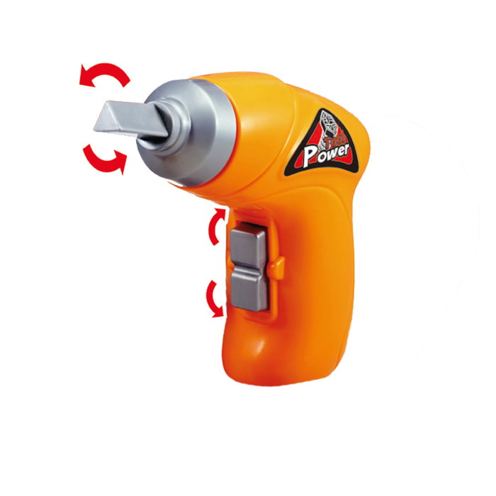 Tachan - Set de Mécanos Construction 208 Pièces avec Destornillador Électrique et Manuel Multilingue - Jeu de Construction en Plastique - À partir de 3 Ans