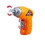 Tachan - Set de Mécanos Construction 208 Pièces avec Destornillador Électrique et Manuel Multilingue - Jeu de Construction en Plastique - À partir de 3 Ans