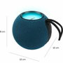 Bigben Party Enceinte Bluetooth Lumineuse Bleu