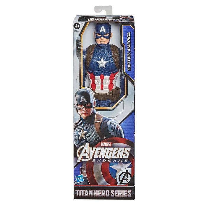 Hasbro Figurine Avengers Captain America Titan Hero Series - Référence F1342 - Pour enfants dès 4 ans