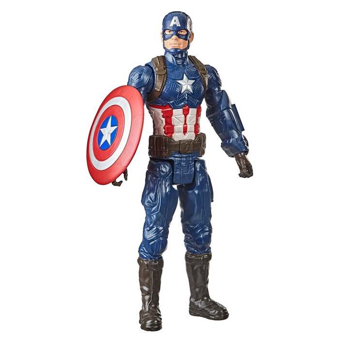 Hasbro Figurine Avengers Captain America Titan Hero Series - Référence F1342 - Pour enfants dès 4 ans