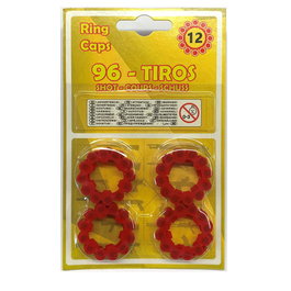 Gonher Blister de 12 Cartouches 8 Aros (Lot de 96 Cartouches / 12 Blisters) - Jouets pour +3 ans
