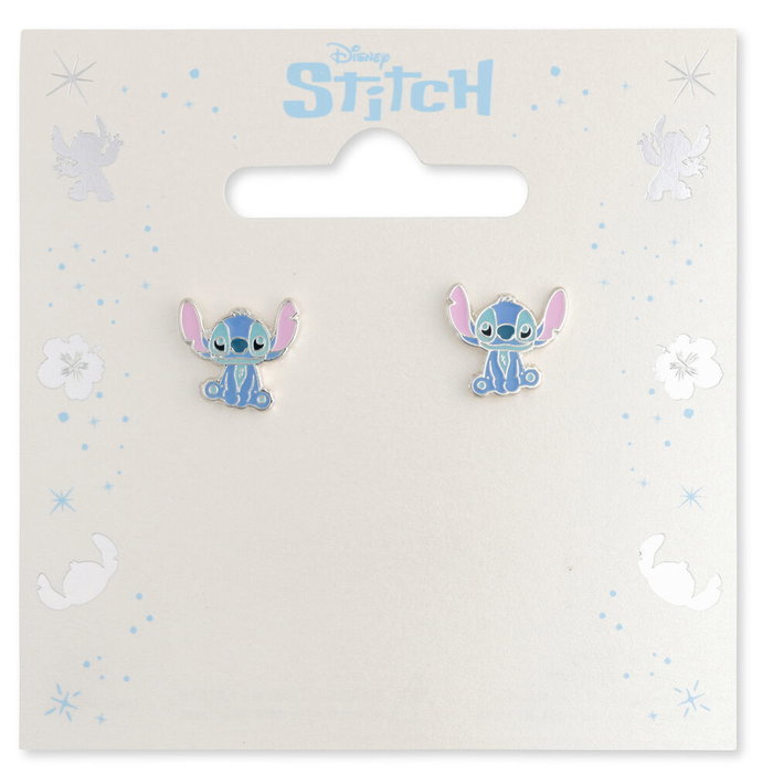 PEERS HARDY - Pendientes Stitch Disney - Boucles d'oreilles argentées à l'effigie de Stitch