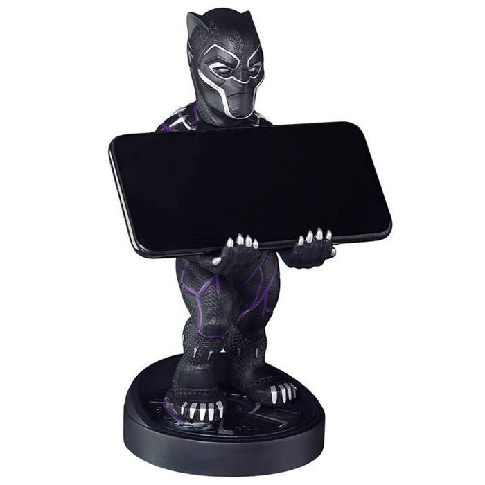 EXQUISITE GAMING Support de câble figurine Black Panther Marvel 21 cm pour manette PS5, Xbox Series, iPhone EXQUISITE GAMING Support de câble figurine Black Panther Marvel 21 cm pour manette PS5, Xbox Series, iPhone