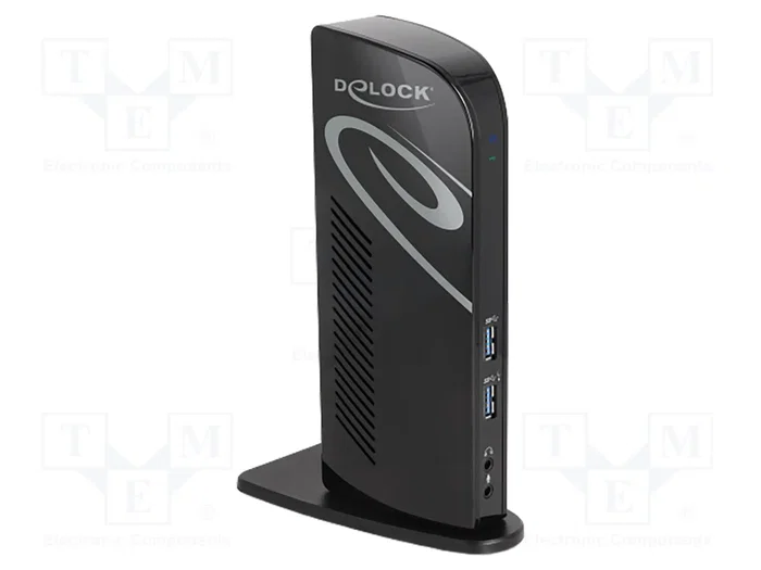 DELOCK Hub USB 3.2 Gen 1 avec commutateur - Noir DELOCK Hub USB 3.2 Gen 1 avec commutateur - Noir