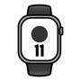 Apple Watch Series 11 GPS 42mm Gris sidéral, Bracelet Sport Noir M/L