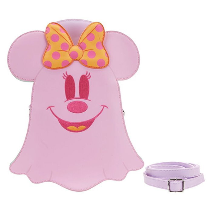 LOUNGEFLY - Sac à dos Disney Fantôme Mickey & Minnie - Taille : 20 x 21.25 x 5 cm