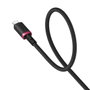 Baseus Câble USB vers Lightning Noir Rouge 2 m