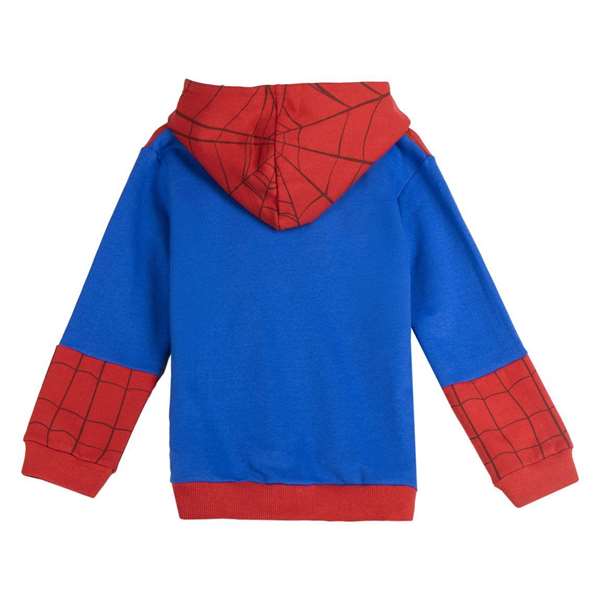 Cerdá Sweat à capuche Spiderman 6 ans - Brushed et coton, fermeture éclair Cerdá Sweat à capuche Spiderman 6 ans - Brushed et coton, fermeture éclair