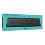 Logitech K280e Clavier filaire QWERTY US Noir