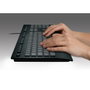 Logitech K280e Clavier filaire QWERTY US Noir