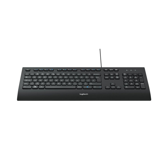 Logitech K280e Clavier filaire QWERTY US Noir