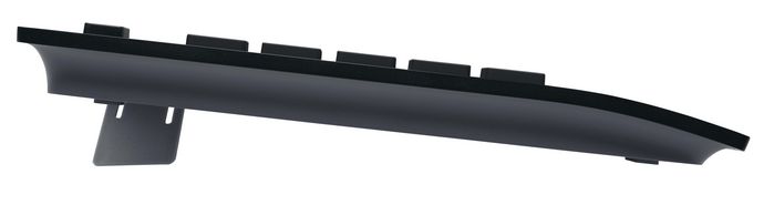 Logitech K280e Clavier USB avec repose-poignets, résistant aux éclaboussures, profil bas et silencieux - Noir (Disposition US)