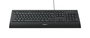 Logitech K280e Clavier USB avec repose-poignets, résistant aux éclaboussures, profil bas et silencieux - Noir (Disposition US)