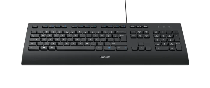 Logitech K280e Clavier filaire QWERTY US Noir