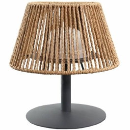 Lumisky Standy Mini Raffy - Lampe de table sans fil en raphia naturel