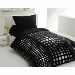 Home Linge Passion Parure de couette Steevy Noir 140x200 cm