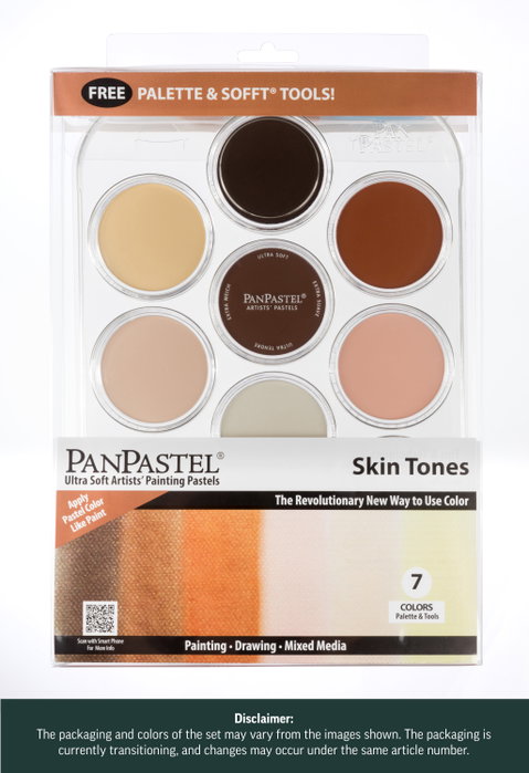 Panpastel Coffret de 7 teintes de peau