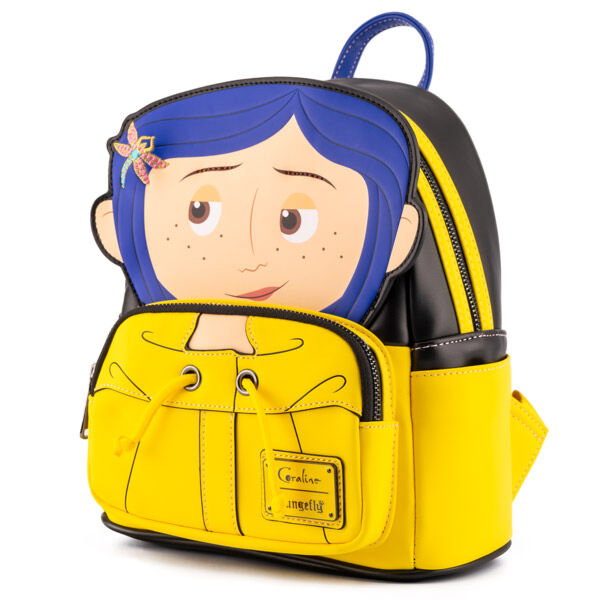 Loungefly - Sac à dos - Laika Les Mondes de Coraline - 22.5x26.25x11.25 cm (26 cm)