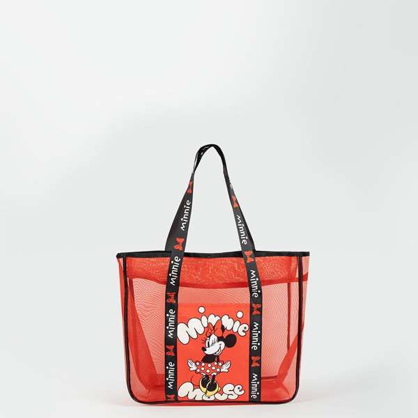 Cerdá Sac de Plage Premium Minnie 62 x 39 x 20 cm - Rouge