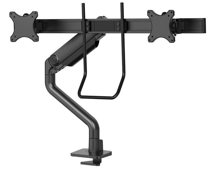 Neomounts DS75S-950BL2 Support de bureau double écrans à mouvement complet VESA 100x100 pour 17-32" - Noir