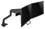 Neomounts DS75S-950BL2 Support de bureau double écrans à mouvement complet VESA 100x100 pour 17-32" - Noir