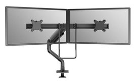 Neomounts DS75S-950BL2 Support de bureau double écrans à mouvement complet VESA 100x100 pour 17-32" - Noir
