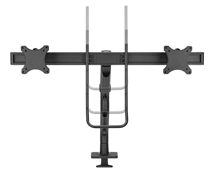 Neomounts DS75S-950BL2 Support de bureau double écrans à mouvement complet VESA 100x100 pour 17-32" - Noir