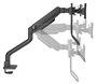 Neomounts DS75S-950BL2 Support de bureau double écrans à mouvement complet VESA 100x100 pour 17-32" - Noir