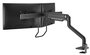 Neomounts DS75S-950BL2 Support de bureau double écrans à mouvement complet VESA 100x100 pour 17-32" - Noir