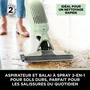 Shark Aspirateur balai sans fil 2-en-1 VacMop VM200EUGN