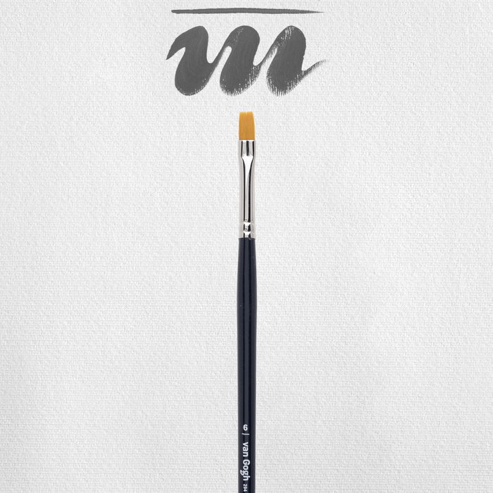 Van Gogh Pinceau série 294 n.° 6 pour huile et acrylique Van Gogh Pinceau série 294 n.° 6 pour huile et acrylique