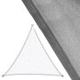 BigBuy Home Voile d'ombrage Vela sombreo Gris 5 x 5 m