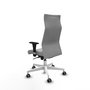 Piqueras Y Crespo Fauteuil Albacete, Gris clair, Mécanisme Synchrone