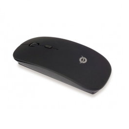Conceptronic Lorcan01 Souris sans fil Bluetooth 3.0 1600 DPI ambidextre finition gomme noire